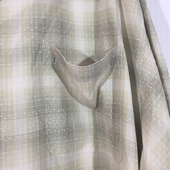 Tommy Bahama 100% Silk Plaid Button Down Men's Size XXL - Picture 5 of 9